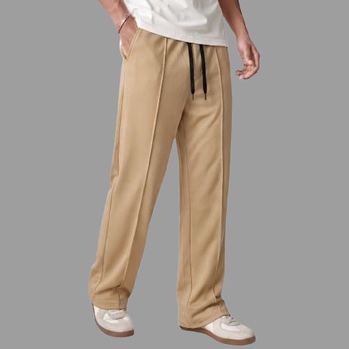 Korean Streetwear Wide-Leg Trousers