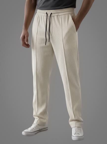 Korean Streetwear Wide-Leg Trousers