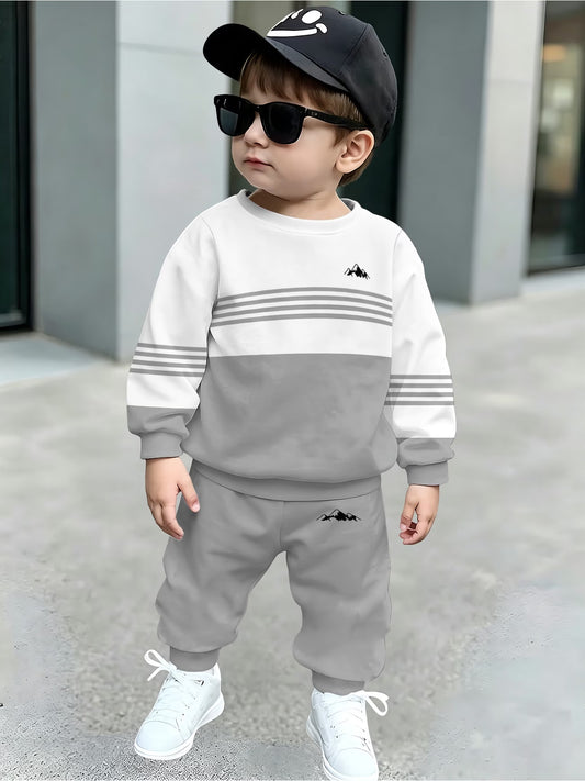 Baby Winter Tracksuit Set – 2 Pcs